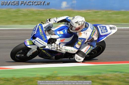 2008-05-11 Monza 1057 Supersport - Gianluca Nannella - Honda CBR600RR
